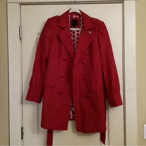 The Limited Red Pea Coat